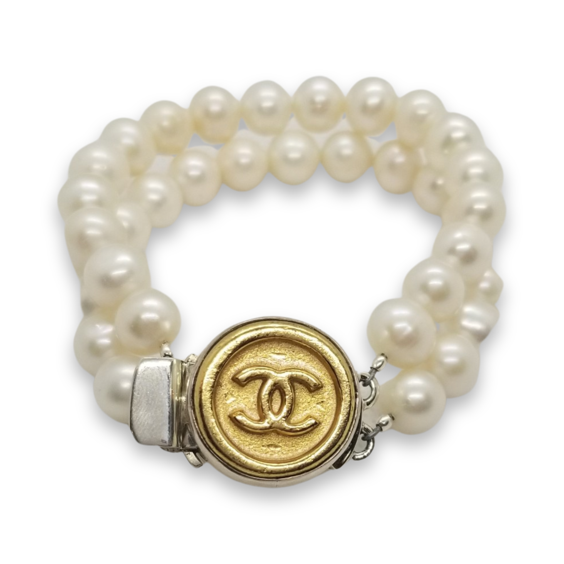 CC all Pearl Button bracelet