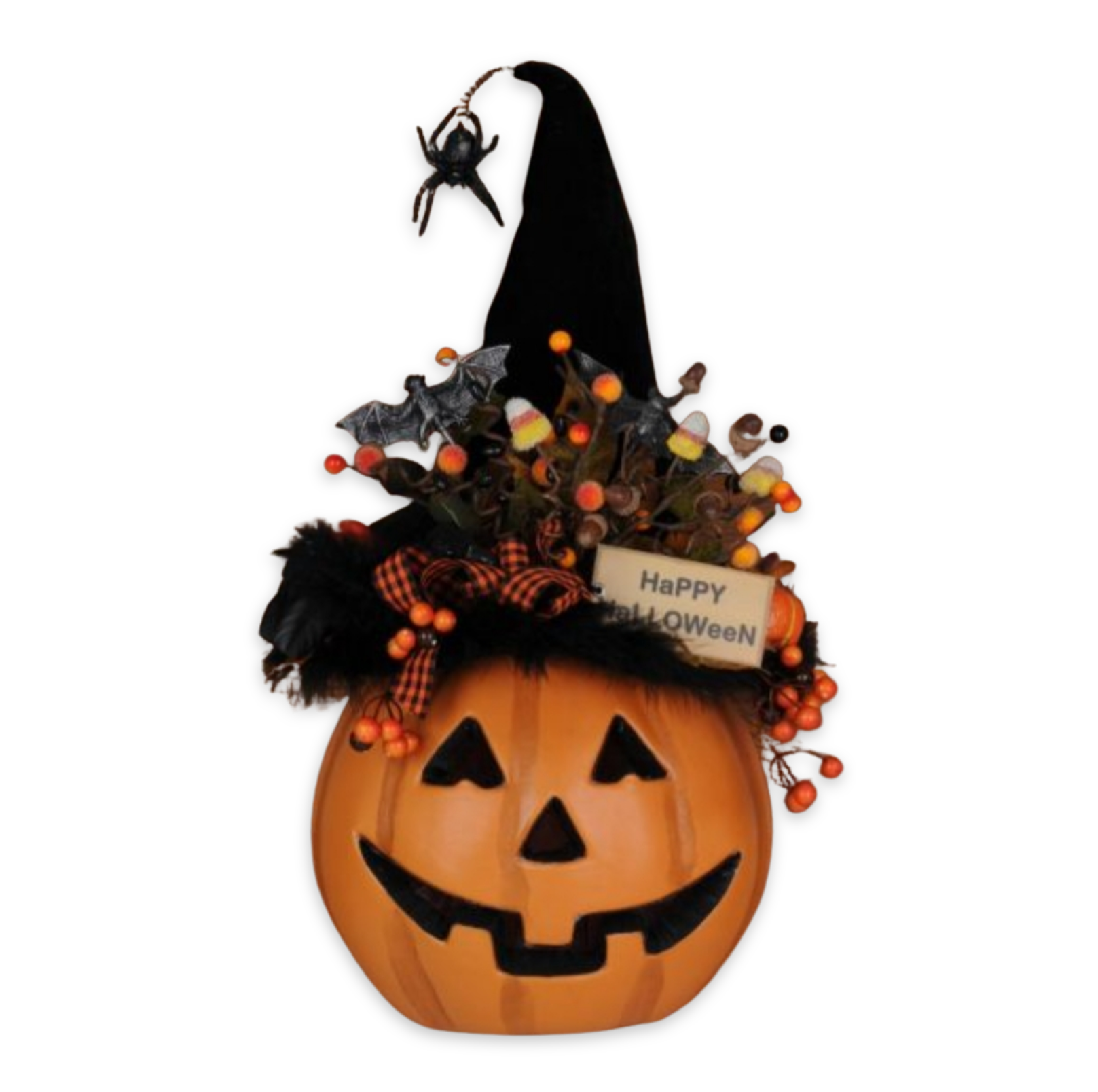 Lighted “Happy Halloween” Wall/Door Hanger Laurel Ridge Antiques and Inn